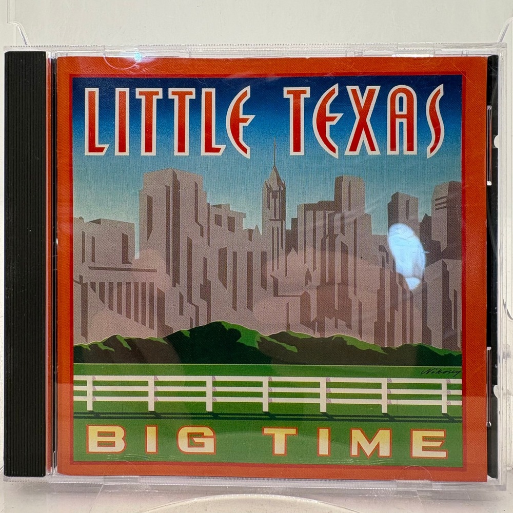 Little Texas Big Time CD 1993 Warner Bros God Blessed Texas Country Music